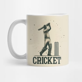 Cricket Player Mug